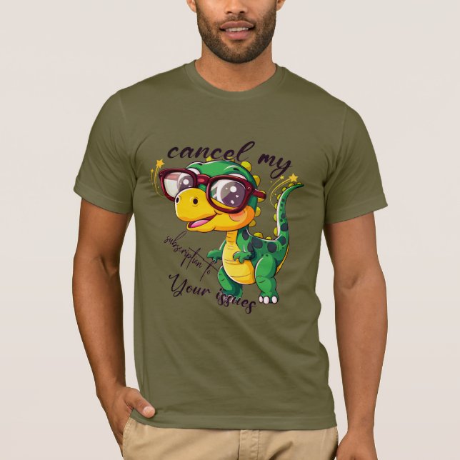 Legal Dino Attitude T-Shirt (Frente)