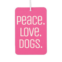legal e divertida PEACE. AMOR. CÃES |