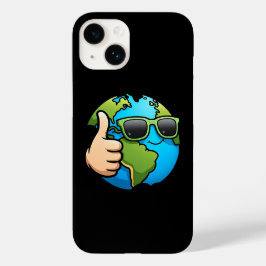 Legal Earth Emoji iPhone 14 Case Eco Vibes Gift