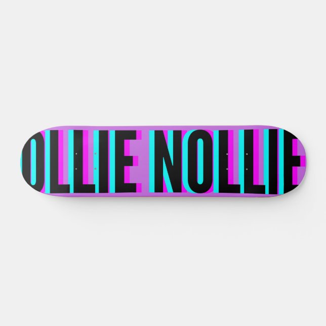 Legal falha Magenta Ollie Nollie Skateboard (Horz)