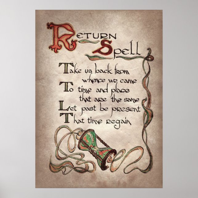 legal festa feiticeira Poster (Frente)