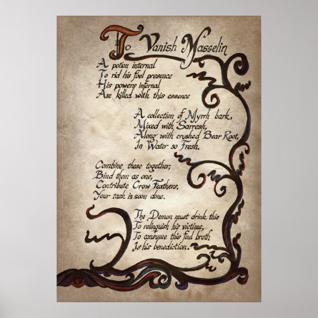 legal festa feiticeira Poster (Frente)