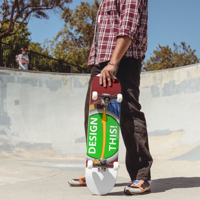 LEGAL! Folha de skate - 8" - Personalizada (Ao ar livre 2)