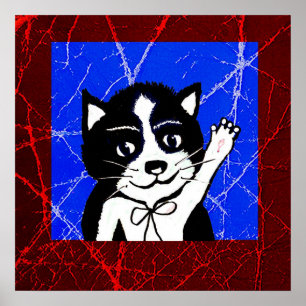 Legal Impressão de Cat, Poster de Valor (Matte)