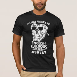 Legal Inglês Bulldog Rule Dog T-Shirt