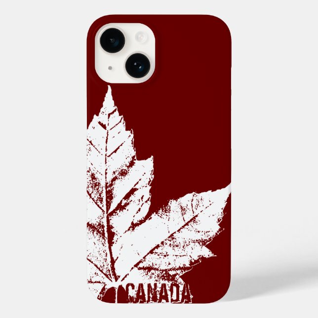 Legal iPhone 6 case Canada Maple Leaf Gift (Verso)