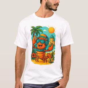 Legal Lagosta Vibes - Engraçado Camisa de Verão de