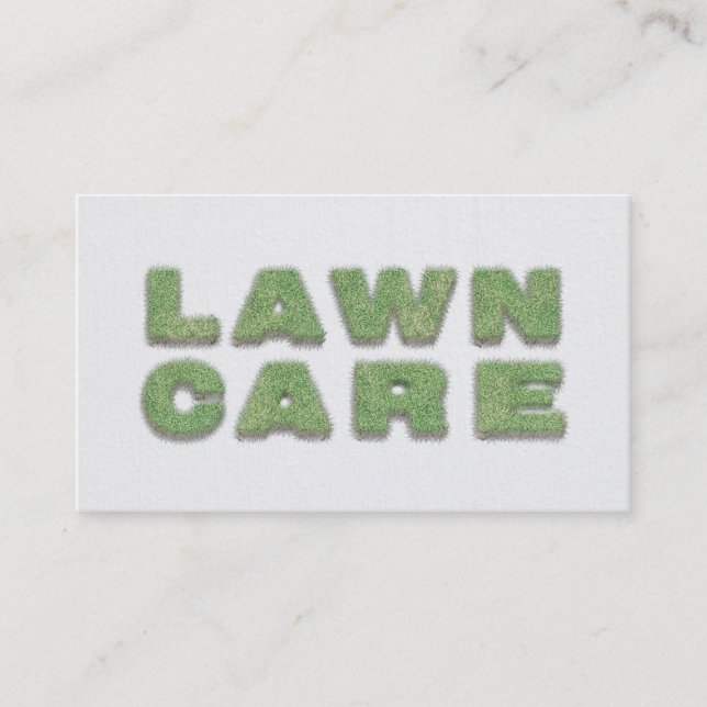 Legal Landscaping Lawn Care Cartão de visita (Frente)