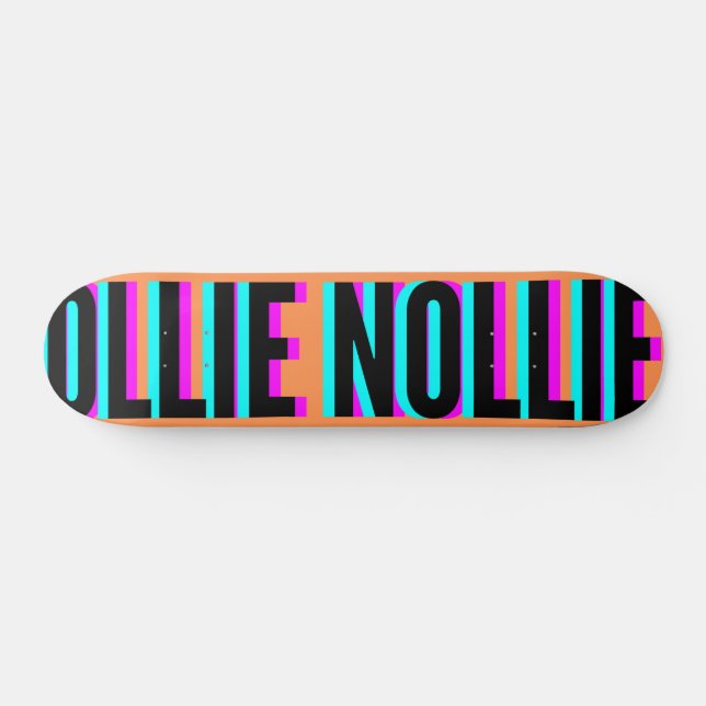 Legal Laranja Ollie Nollie Skateboard Deck (Horz)