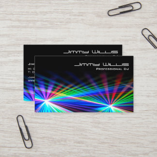 Legal Laser Light Club - DJ Cartão de visita
