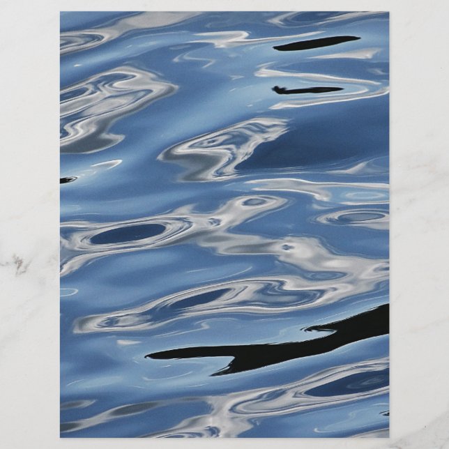 Legal padrão de água azul (Frente)