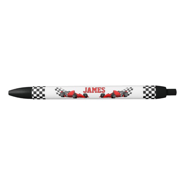 Legal Race Car Boy Nome Personalizado Caneta Perso (Frente)