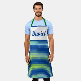 Legal Simples Moderno Stripes Azul Modelo