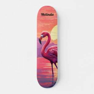 Legal skate Tropical Flamingo