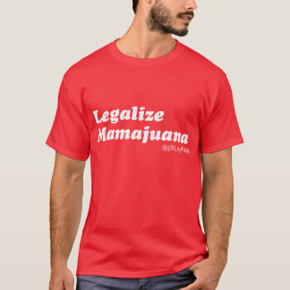 Legalize o t-shirt de Mamajuana