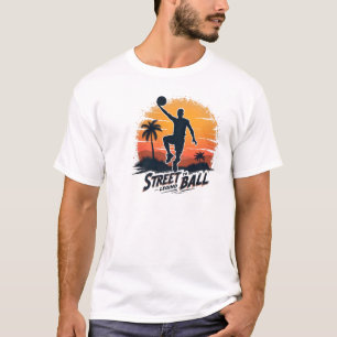 Legenda do Ball Street T-Shirt de Basquete