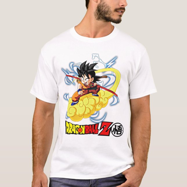 Legendary Anime Warrior T-Shirt – Flying Power Des (Frente)