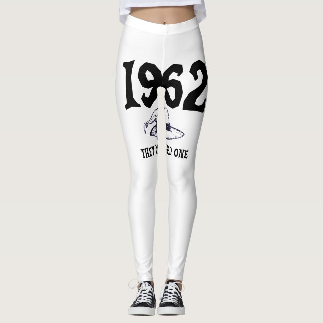 Legging 1962 Eles Perderam Uma Bruxaria de Halloween em Sa (Frente)