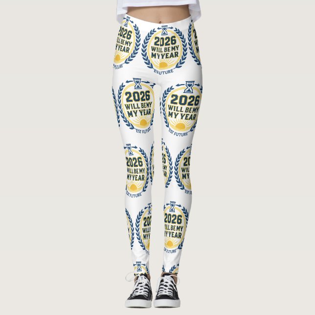 Legging 2026 Será Meu Ano (Frente)