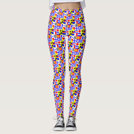 Legging 2 Camadas - Bandeiras de Sinalização Náutica BG DI