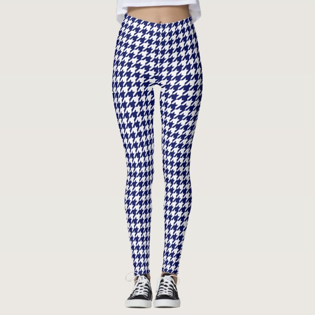 Legging 2 Camadas - XL Xadrez Escocês Branco BG DIY NB (Frente)