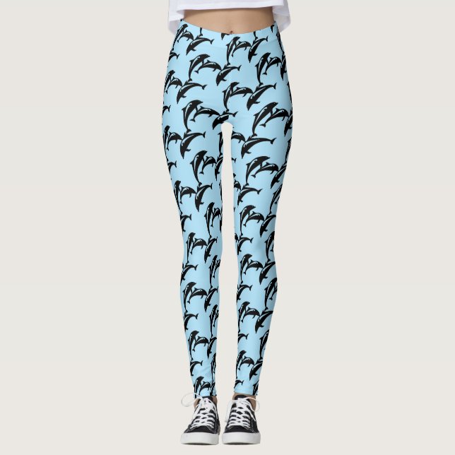 Legging 3 Pulando Portos Thunder_Cove (Frente)