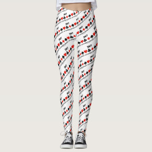 Legging 3NT minha ponte favorita dos ternos do cartão do
