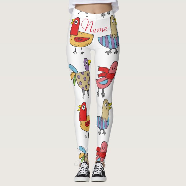 Legging 4 Aves Engraçadas Thunder_Cove (Frente)