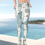 Legging 50 Estilo Retro Padrão de Foguete Damas Casual<br><div class="desc">Se você está querendo adicionar um pouco de encanto ao seu guarda-roupa nesta temporada, então esse 50 "Shy Shy Shy Panda" Padrão de Rocket Estilo Retro Senhoras Leggings Casuais são a escolha perfeita! Essas belas calças combinam sem esforço a moda e a função, oferecendo uma mistura de spandex de ecopoliéster...</div>
