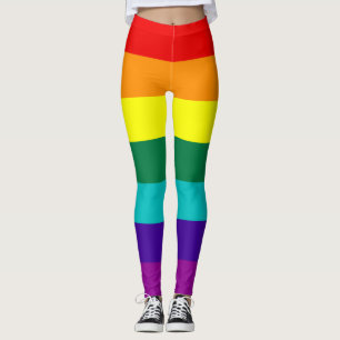 Legging 7 Bandeira do Orgulho Arco-Íris