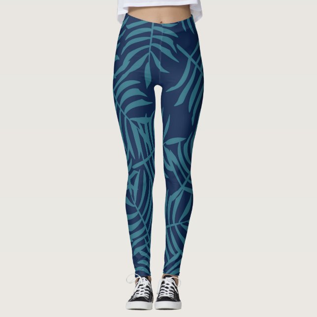 Legging A banana tropical sae de na moda havaiano (Frente)