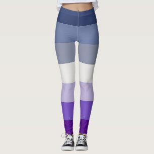 Legging A bandeira do orgulho lésbica butch SlipperyJoe re
