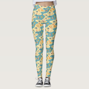 Legging A Brisa Oceânica Deixa a Minha Mente Tranquila