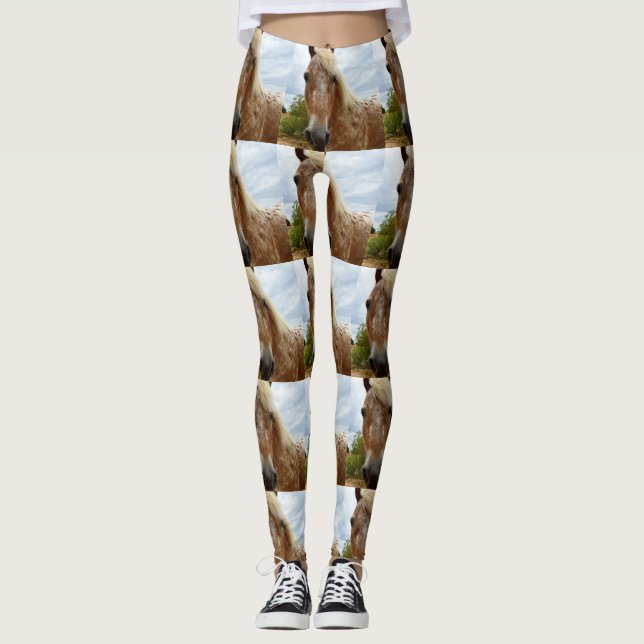 Legging "A Carona de Açúcar: A Graça de Appaloosa" (Frente)