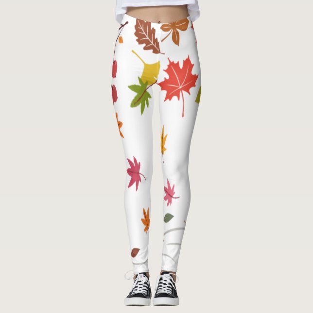 Legging A design da moda feminina relacionada com a nature (Frente)