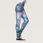 Legging A famosa pintura de Claude Monet, Água-Lírios (191<br><div class="desc">Lírios-Água (1919),  famosa pintura do Impressionista Francês Claude Monet</div>