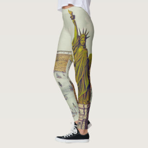 Legging A Grande Estátua de Bartholdi, Estátua da Liberdad