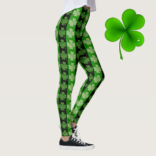 Legging A melhor Rua, a Xadrez verde do dia do Patrick.