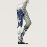Legging A onda do Excelente de Kanagawa Katsushika Hokusai<br><div class="desc">A onda do Excelente de Kanagawa Katsushika Hokusai</div>