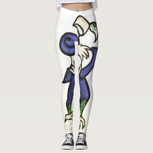 Legging A palmada agradável Twerk da captura arfa (Frente)