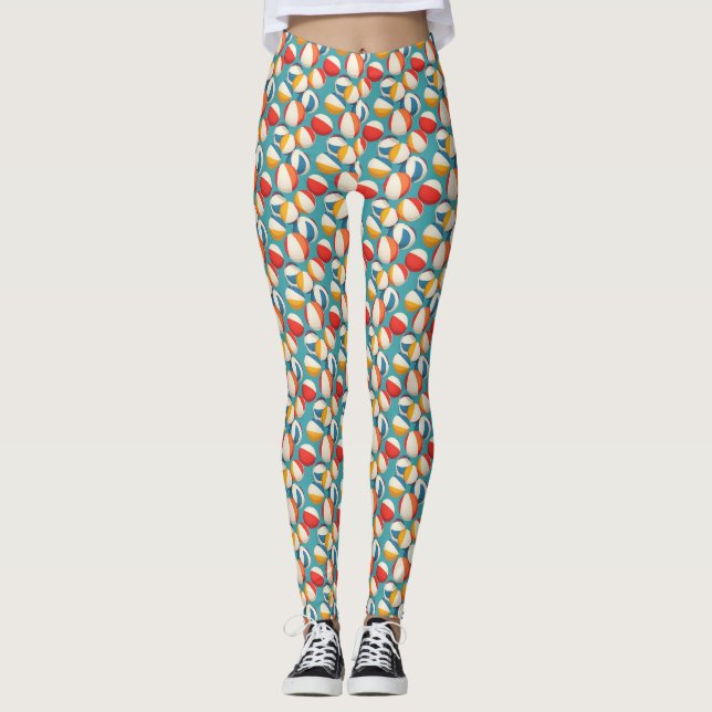 Legging A Praia É Onde as Preocupações Desaparecem (Frente)