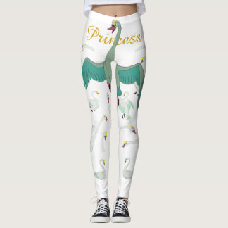 Legging A princesa Caneleiras da cisne