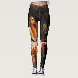 Legging A Senhora de Shalott John William Waterhouse