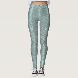 Legging A sereia escala caneleiras