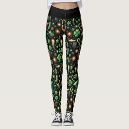 Legging A Sorte de São Patrício