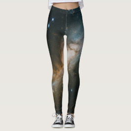 Legging A starry and galactic sky