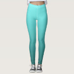 Legging A turquesa azul da cerceta do Aqua mergulhou Ombre<br><div class="desc">Caneleiras</div>