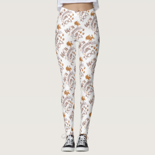 Legging A vida é melhor com uma citação engraçada