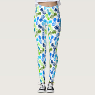 Legging Abacaxi tropical de Momona Havaiana