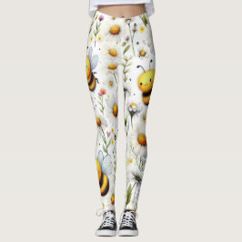Legging Abelhas e Visitas de primavera
